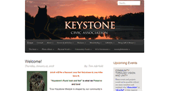 Desktop Screenshot of keystonecivic.org